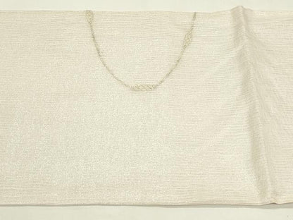平和屋着物＊夏物　太鼓柄袋帯　刺繍　ビーズ　抽象文　金銀糸　正絹　逸品　未使用　CABL5388rv