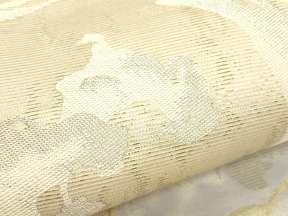 平和屋着物＊夏物　六通柄袋帯　立波丸文　金銀糸　正絹　逸品　CABL5405rv