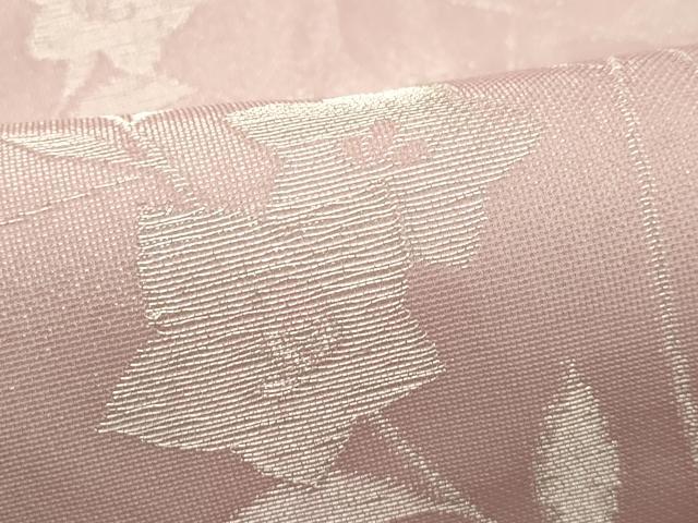 平和屋着物＊夏物　六通柄袋帯　秋草文　銀糸　正絹　逸品　CABL5436rv