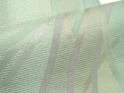 平和屋着物＊夏物　六通柄袋帯　抽象文　金銀糸　正絹　逸品　CABL5443rv