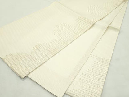 平和屋着物＊夏物　六通柄　京袋帯　霞文　金糸　正絹　逸品　CABL5448rv