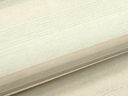 平和屋着物＊夏物　両面　六通柄袋帯　横段花文　正絹　逸品　CABL5476rv