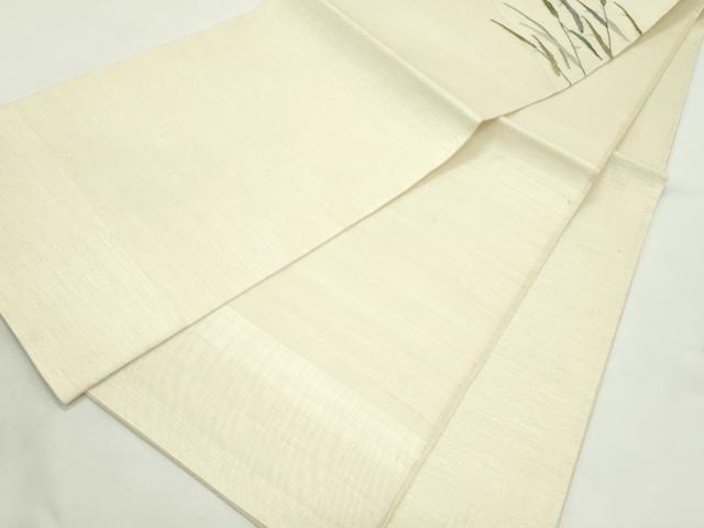 平和屋着物＊夏物　太鼓柄　京袋帯　すくい織　トンボ　金銀糸　正絹　逸品　未使用　CABL5478rv