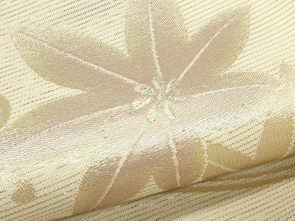 平和屋着物＊夏物　六通柄袋帯　竜田川　金銀糸　正絹　逸品　CABL5499rv