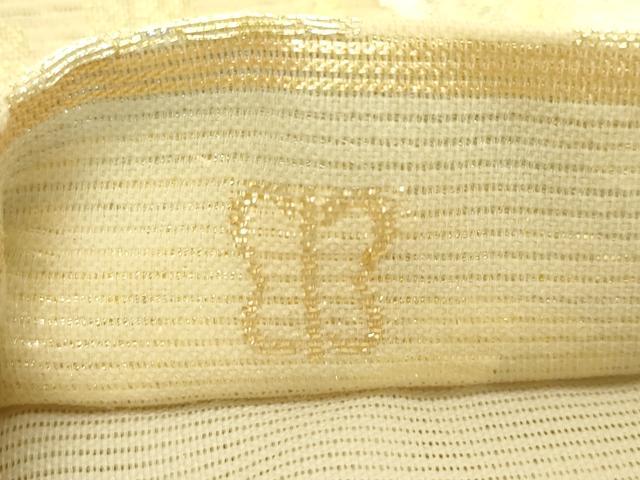 平和屋着物＊夏物　西陣　川島織物　六通柄袋帯　蜀江正倉院花鳥文　金銀糸　未使用　CABL5593rv