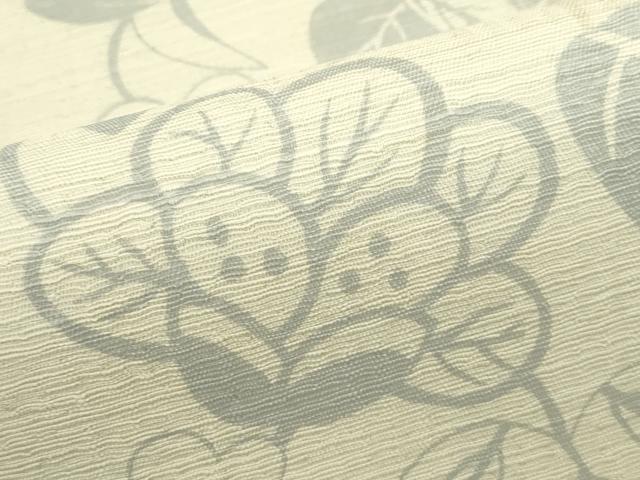 平和屋着物＊夏物　全通柄袋帯　花鳥文　正絹　逸品　CABL5595rv