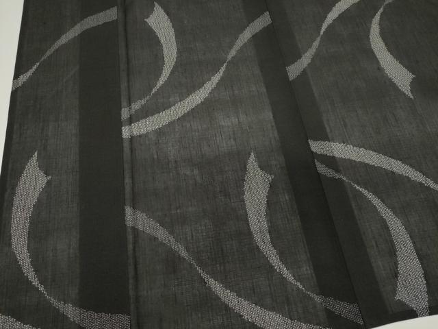 平和屋着物＊夏物　結城紬　夏結城　100亀甲　飛び亀甲柄　熨斗文　正絹　逸品　未使用　CABL5604ou