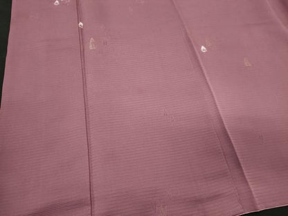 平和屋着物■上質な小紋　絞り　草木文　金糸　正絹　逸品　CABL5621ou