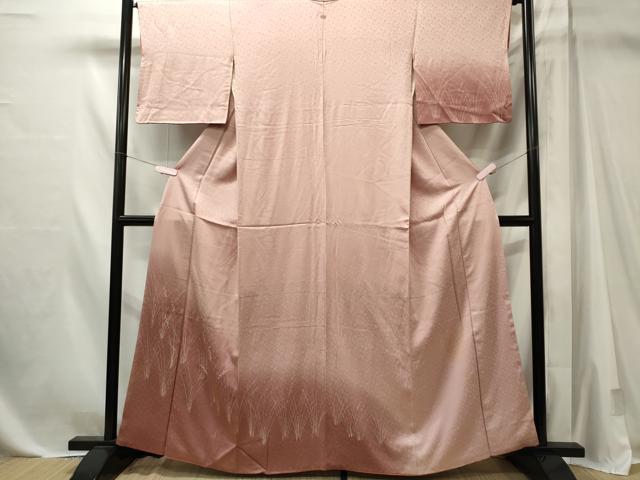 平和屋着物■訪問着　刺繍　芒文　暈し染め　正絹　逸品　CABL5628ou