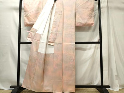 平和屋着物■上質な小紋　霞文　暈し染め　正絹　逸品　CABL5635ou