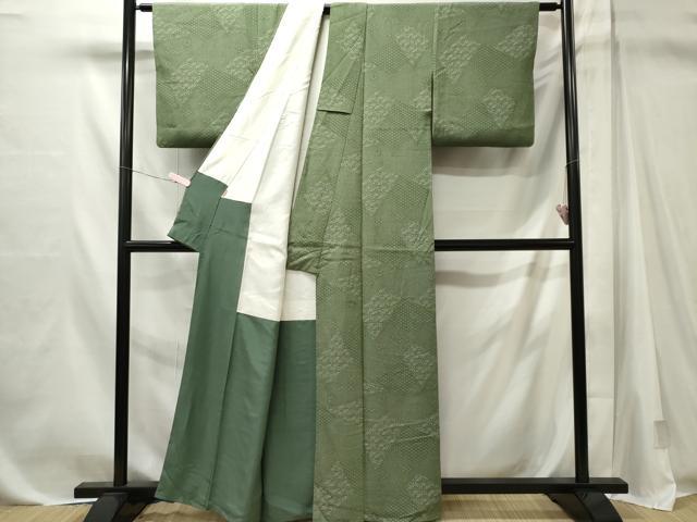平和屋着物■江戸小紋　寄せ小紋柄　ますいわ屋扱い　正絹　逸品　CABL5646ou