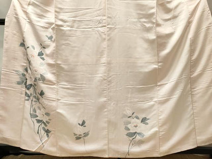 平和屋着物■訪問着　手描き　枝花文　正絹　逸品　CABL5648ou