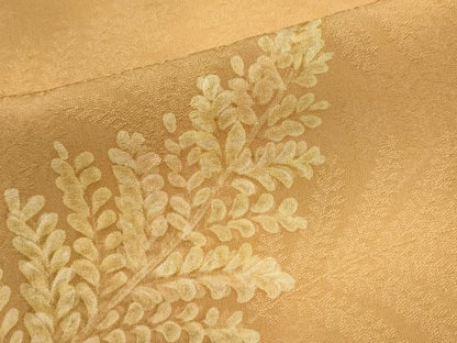 平和屋着物■上質な小紋　草木文　正絹　逸品　CABL5703ou