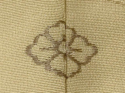 平和屋着物■訪問着　手描き　刺繍　立波文　正絹　逸品　CABL5734oy
