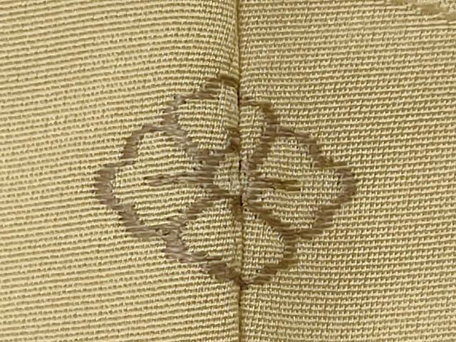 平和屋着物■訪問着　手描き　刺繍　立波文　正絹　逸品　CABL5734oy