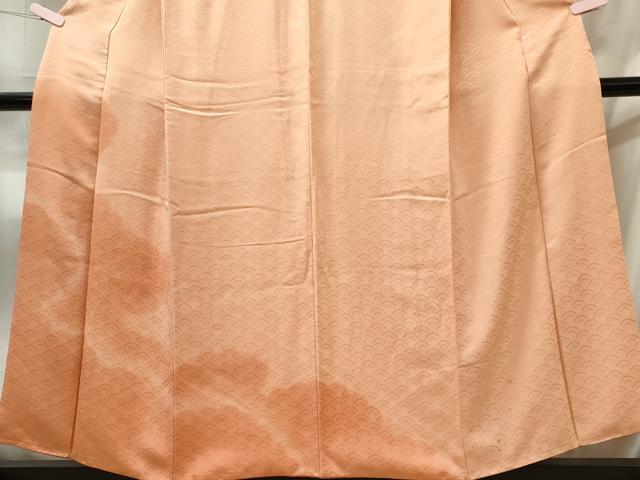 平和屋着物■訪問着　雲取り文　青海波地紋　正絹　逸品　CABL5740oy