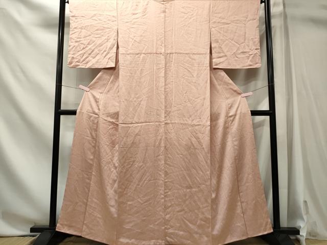 平和屋着物■上質な小紋　霞文　正絹　逸品　CABL5749oy