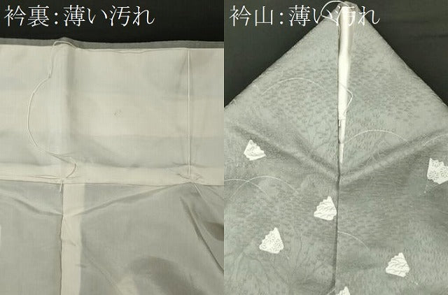 平和屋着物■訪問着　舞扇面文　正絹　逸品　CABL5752oy