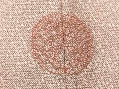 平和屋着物■中国三大刺繍　相良刺繍　色留袖　草花文　正絹　逸品　CABL5756ou