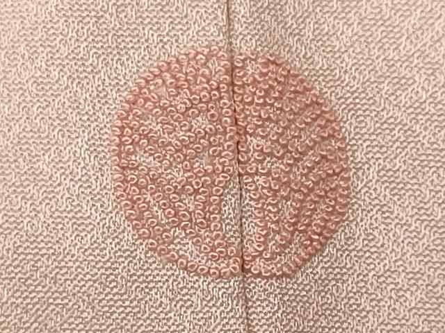 平和屋着物■中国三大刺繍　相良刺繍　色留袖　草花文　正絹　逸品　CABL5756ou