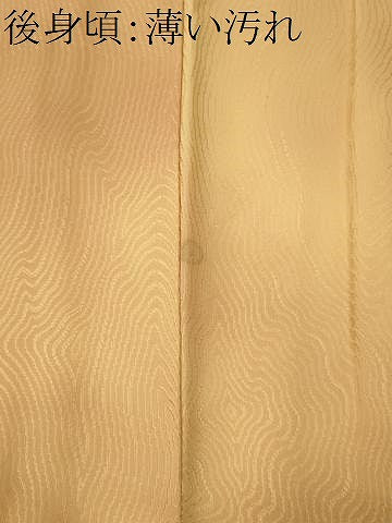 平和屋着物■上質な小紋　霞文　流水地紋　正絹　逸品　CABL5781ou
