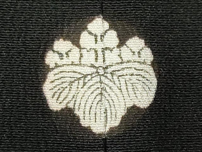平和屋着物■豪華黒留袖　飛鶴松文　金彩　正絹　逸品　CABL5784ou