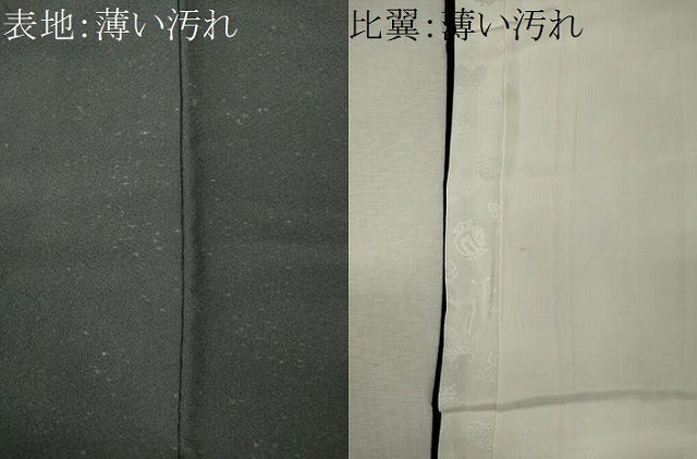 平和屋着物■豪華黒留袖　誰が袖花文　金彩　正絹　逸品　CABL5785ou