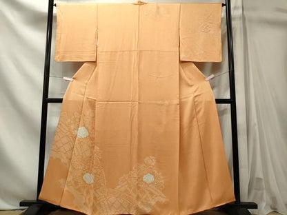 平和屋着物■訪問着　籬花文　正絹　逸品　CABL5841ou