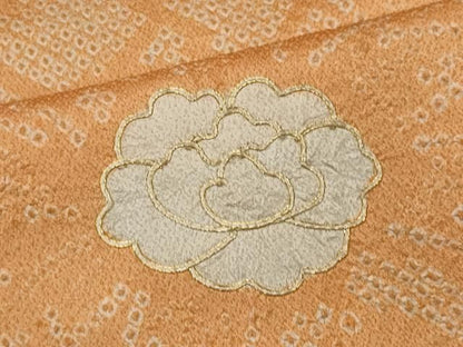 平和屋着物■訪問着　籬花文　正絹　逸品　CABL5841ou
