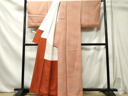平和屋着物■上質な小紋　作家物　霞文　暈し染め　正絹　逸品　CABL5869ou