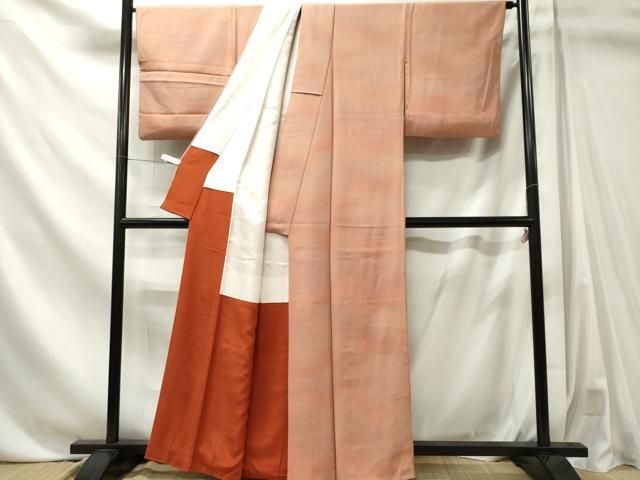 平和屋着物■上質な小紋　作家物　霞文　暈し染め　正絹　逸品　CABL5869ou