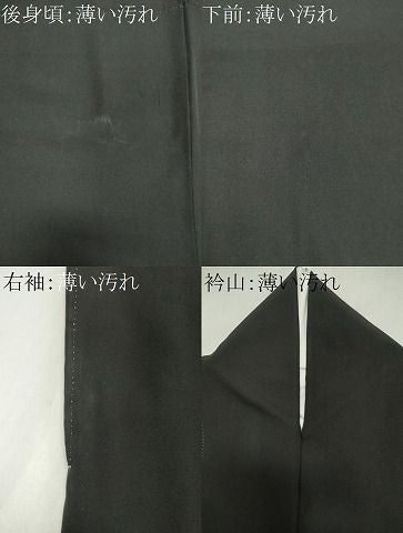 平和屋着物■豪華黒留袖　向かい鳳凰吉祥文　金彩　正絹　逸品　CABL5886ou