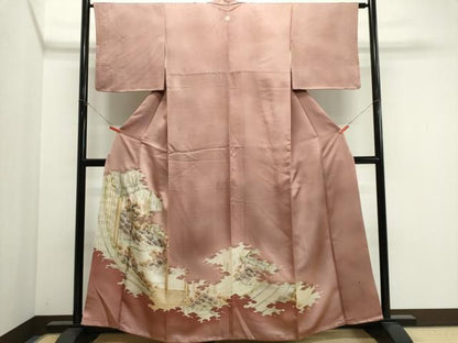 平和屋着物■豪華色留袖　作家物　風景文　暈し染め　正絹　逸品　CABL5893ou