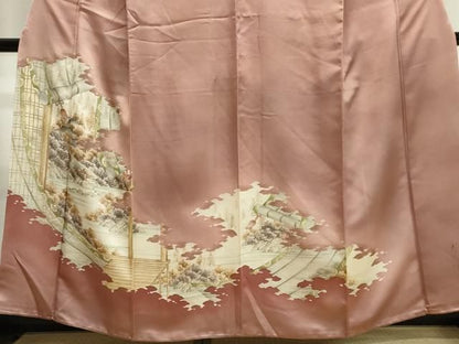 平和屋着物■豪華色留袖　作家物　風景文　暈し染め　正絹　逸品　CABL5893ou