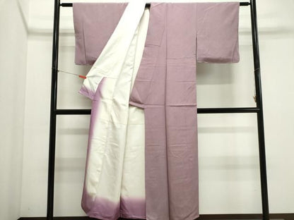 平和屋着物■江戸小紋　斜線文　正絹　逸品　CABL5907ou