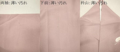 平和屋着物■訪問着　立波飛鶴松文　暈し染め　金彩　正絹　逸品　CABL5951ou