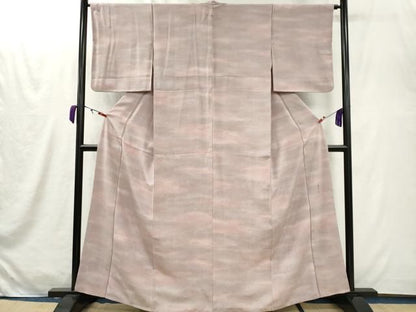 平和屋着物■上質な小紋　作家物　霞文　正絹　逸品　CABL5983ou