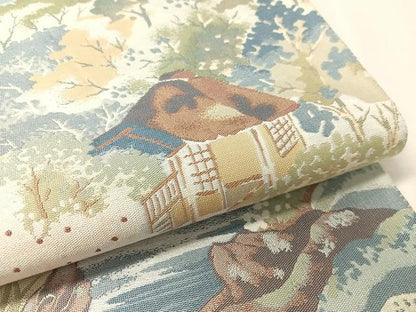 平和屋着物●六通柄袋帯　紹巴　古都の風　正絹　逸品　CABL6013vp