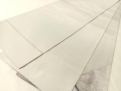 平和屋着物●太鼓柄袋帯　すくい織　抽象文様　正絹　逸品　CABL6021vp
