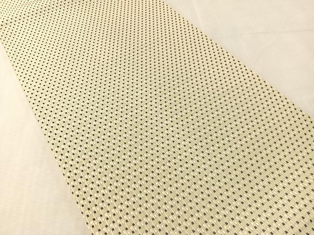 平和屋着物●両面　全通柄袋帯　藍　吉祥文様　正絹　逸品　CABL6025vp