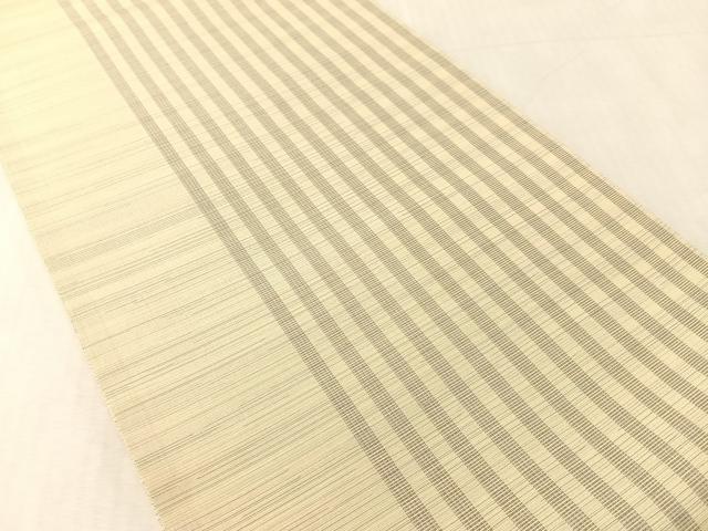 平和屋着物●両面　全通柄袋帯　藍　吉祥文様　正絹　逸品　CABL6025vp