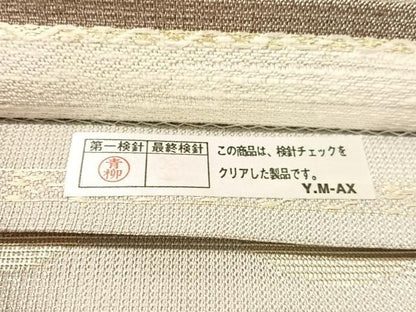 平和屋着物●両面　全通柄袋帯　嵐山さくら桟敷　桜かんざし　月の満ち欠け　金銀糸　正絹　逸品　CABL6030vp