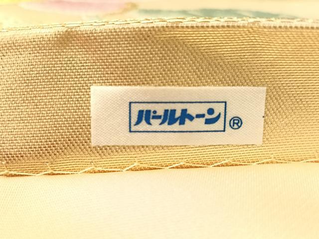 平和屋着物●六通柄袋帯　唐織　正倉院更紗　金糸　正絹　逸品　CABL6071vp