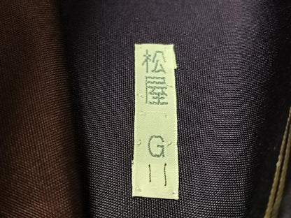 平和屋着物●全通柄袋帯　名物裂　彩　金糸　正絹　逸品　CABL6087vp