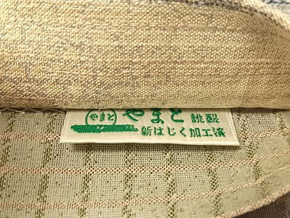 平和屋着物●両面 六通柄袋帯 横段花文 やまと誂製 正絹 逸品 未使用 CABL6119vp