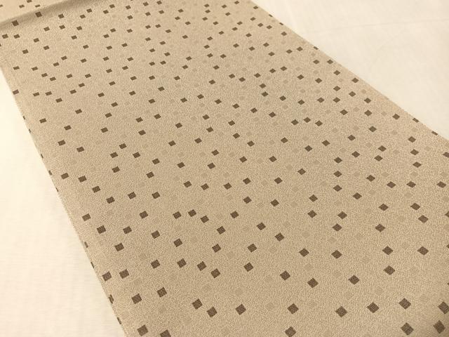 平和屋着物●両面　六通柄袋帯　花唐草文　金糸　三越扱い　正絹　逸品　CABL6121vp