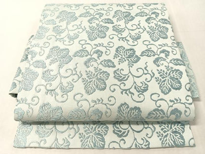 平和屋着物●つけ帯　唐織　桐唐草文　正絹　逸品　CABL6131vp
