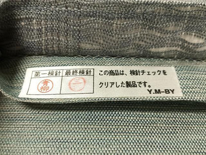平和屋着物▽太鼓柄袋帯　スリーシーズン　春夏秋　すくい織　葡萄蔦の葉文　正絹　逸品　CABL6140vp