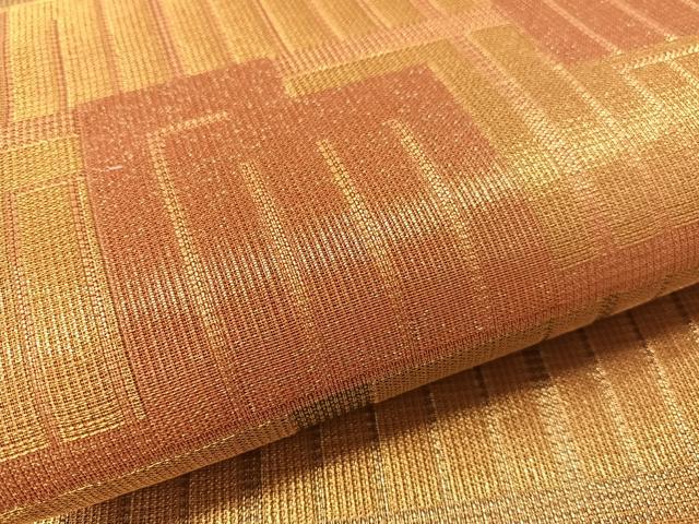 平和屋着物▽創業280年　誉田屋源兵衛　太鼓柄袋帯　スリーシーズン　春夏秋　東照宮　源氏香　純金　正絹　逸品　未使用　CABL6142vp