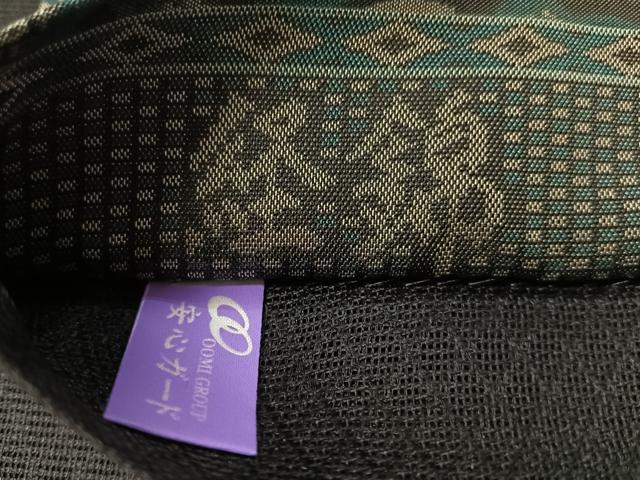 平和屋着物▽西陣　織紫苑謹製　全通柄袋帯　スリーシーズン　春夏秋　経錦　日本製　黒地　証紙付き　正絹　逸品　未使用　CABL6144vp